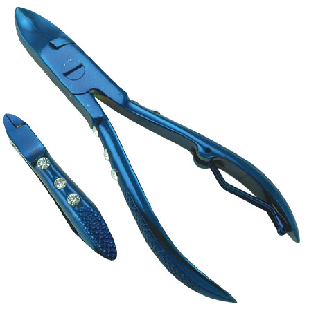 Nail Nipper Blue Coated