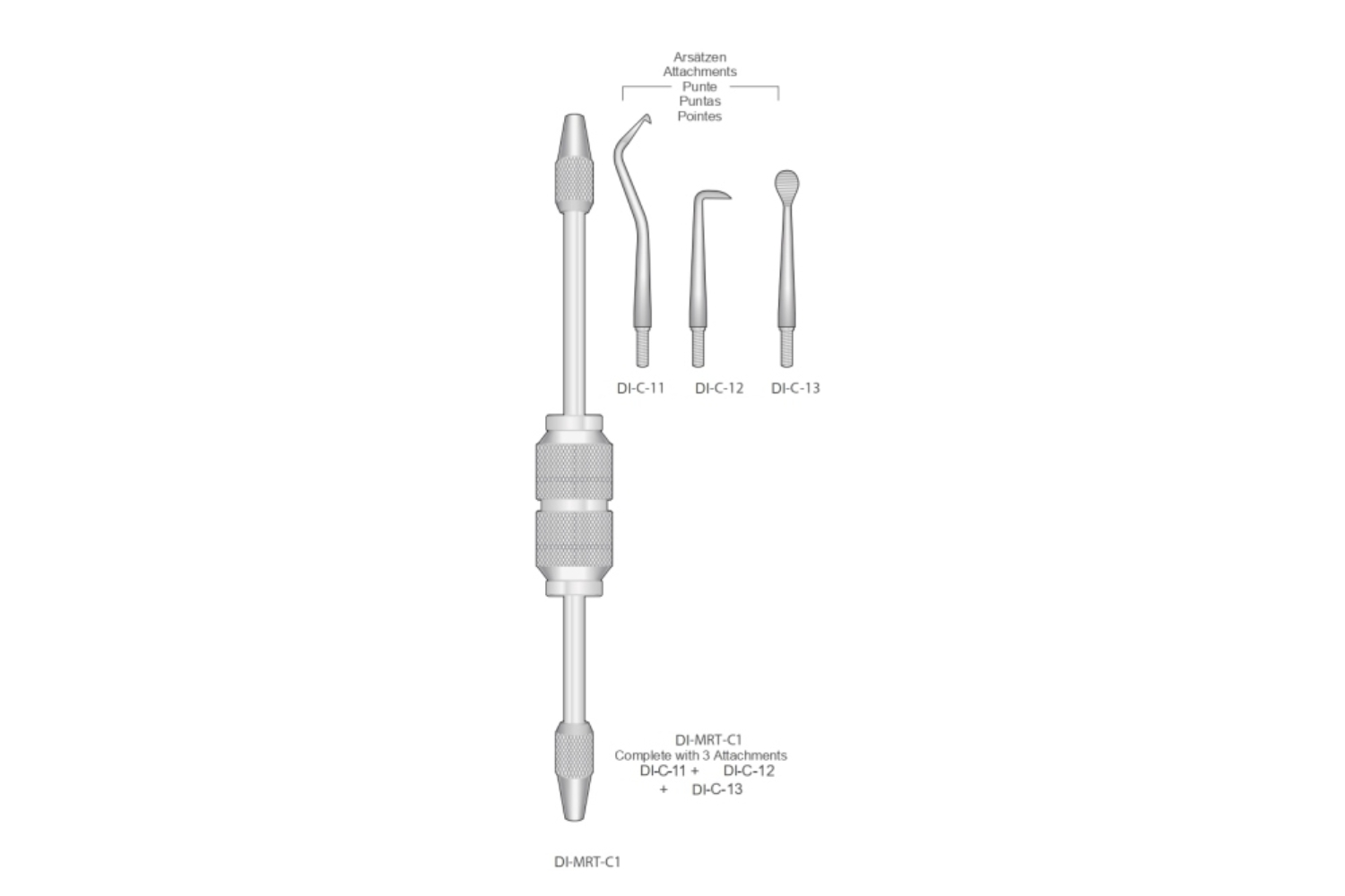 Crown Remover with complete Set