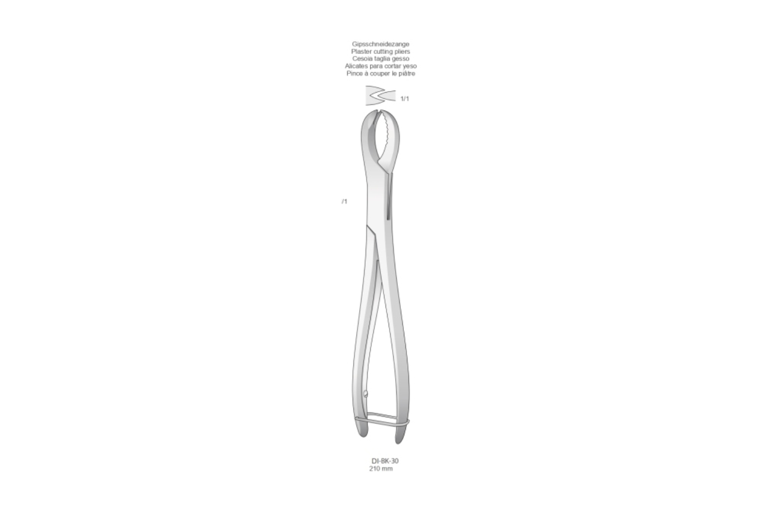 Plaster Cutting Plier