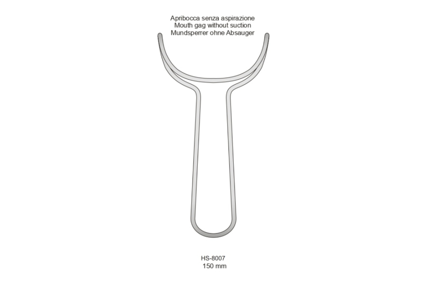 Mouth Gauge without Suction