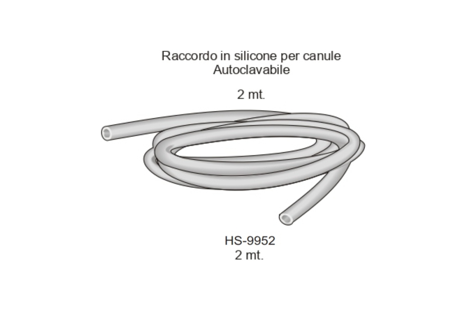 Raccordo In Silicone Per Canule Autoclavabile